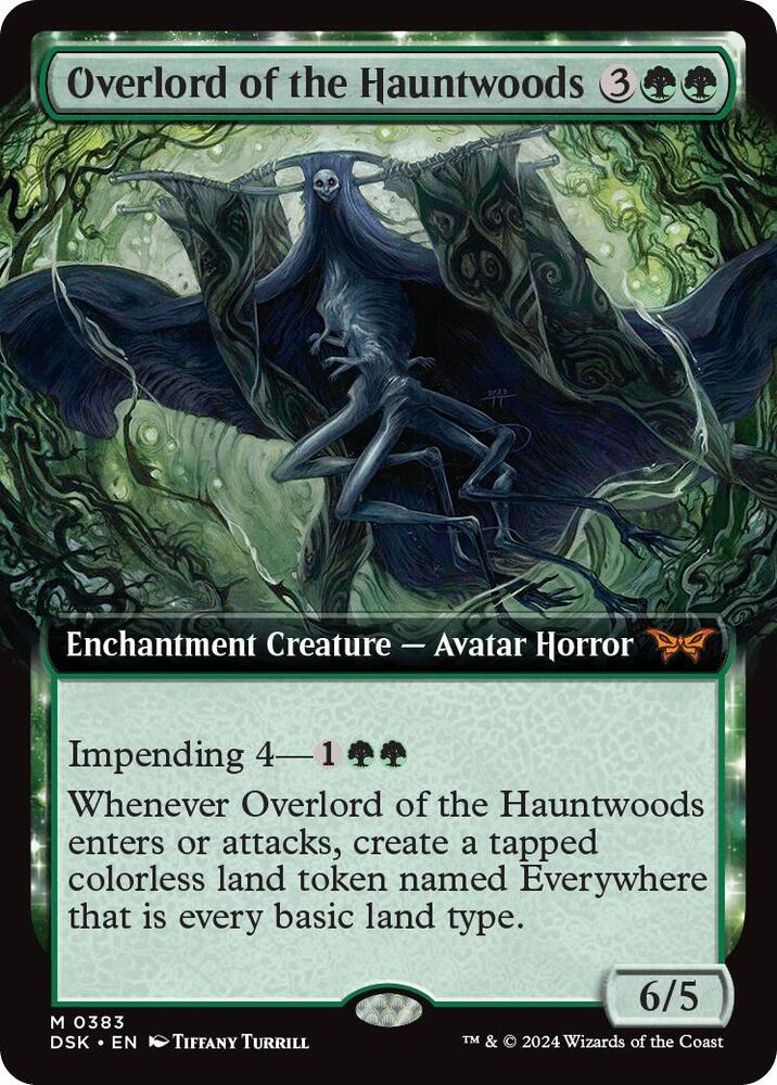 Overlord of the Hauntwoods 383 (Duskmourn: House of Horror)  - Foil | Good Games Adelaide SA