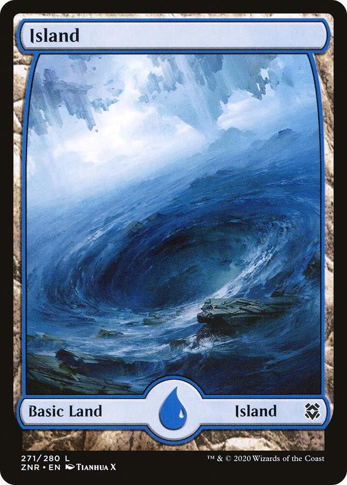 Island 271 (Zendikar Rising)  | Good Games Adelaide SA