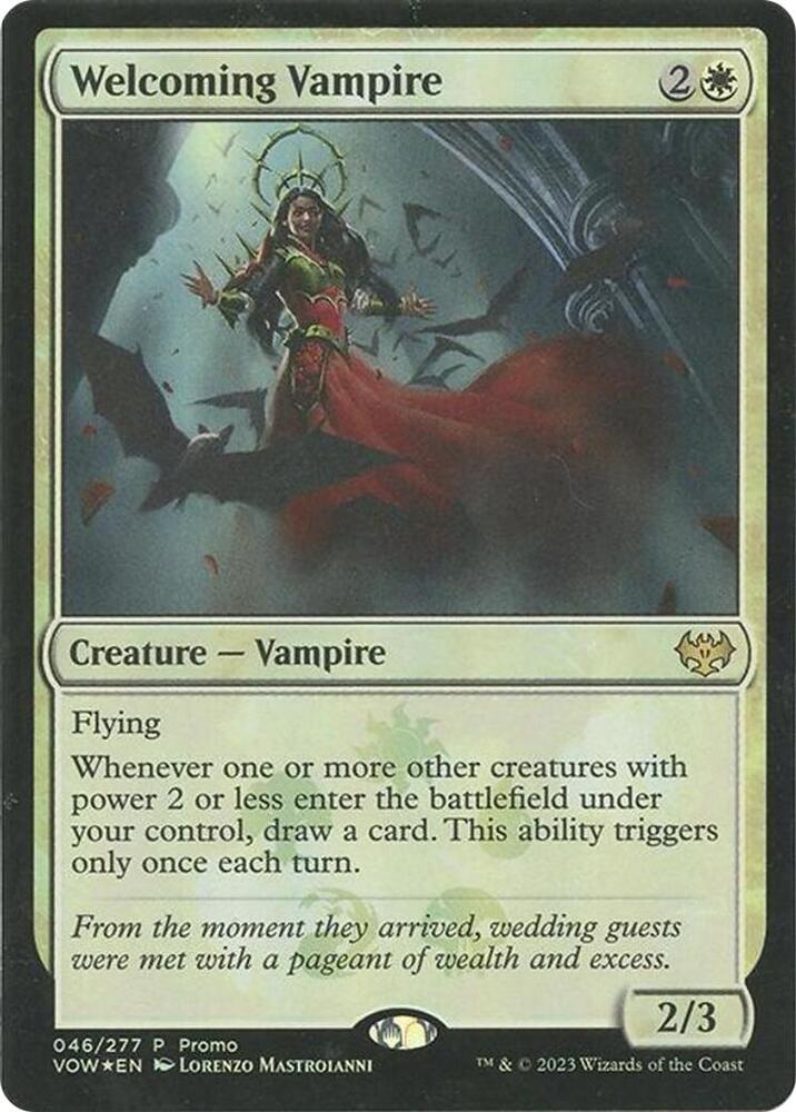 Welcoming Vampire 46 (Media Promos)  - Foil | Good Games Adelaide SA