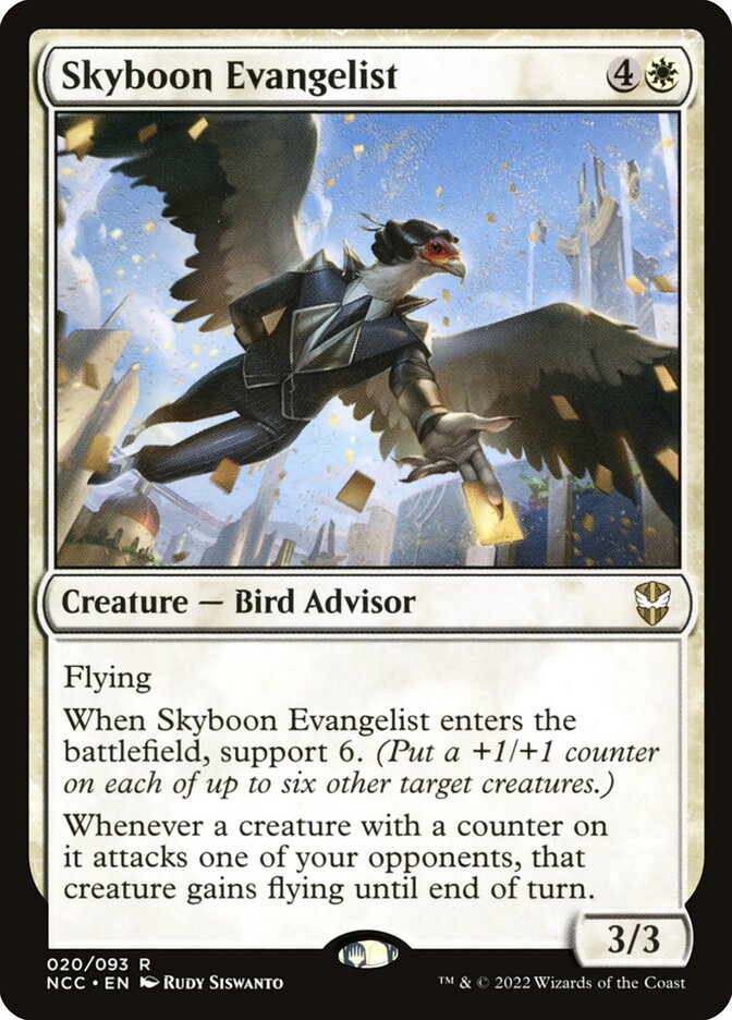 Skyboon Evangelist 20 (Commander: Streets of New Capenna)  | Good Games Adelaide SA