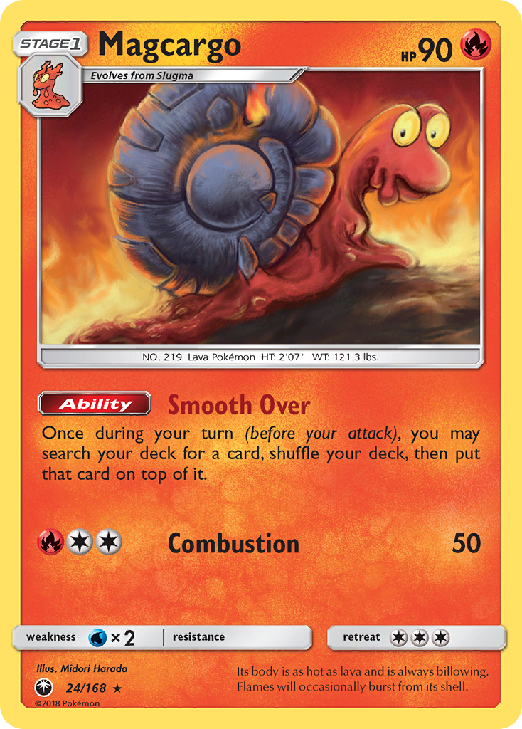 Magcargo (24/168) [Sun & Moon: Celestial Storm] | Good Games Adelaide SA
