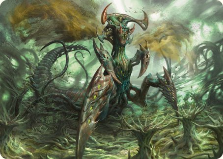 Zopandrel, Hunger Dominus Art Card [Phyrexia: All Will Be One Art Series] | Good Games Adelaide SA