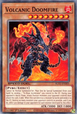 Volcanic Doomfire [SGX1-ENH01] Common | Good Games Adelaide SA