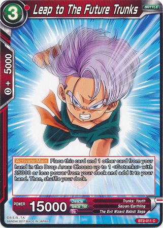 Leap to The Future Trunks [BT2-011] | Good Games Adelaide SA