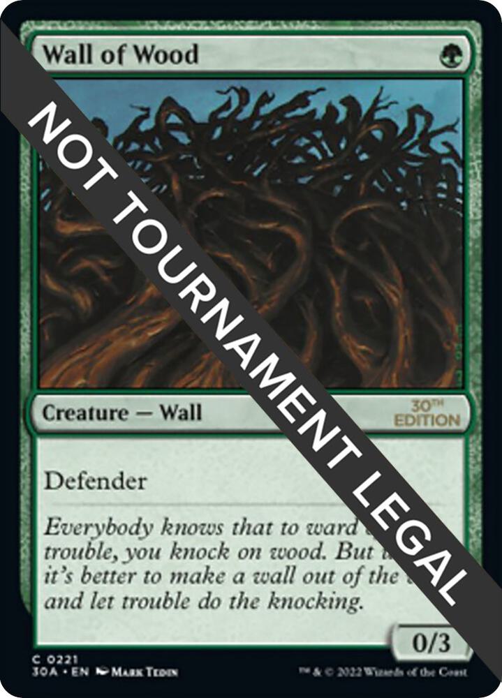 Wall of Wood 221/594 (30th Anniversary Edition)  | Good Games Adelaide SA