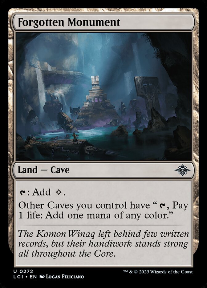 Forgotten Monument 272 (The Lost Caverns of Ixalan)  | Good Games Adelaide SA