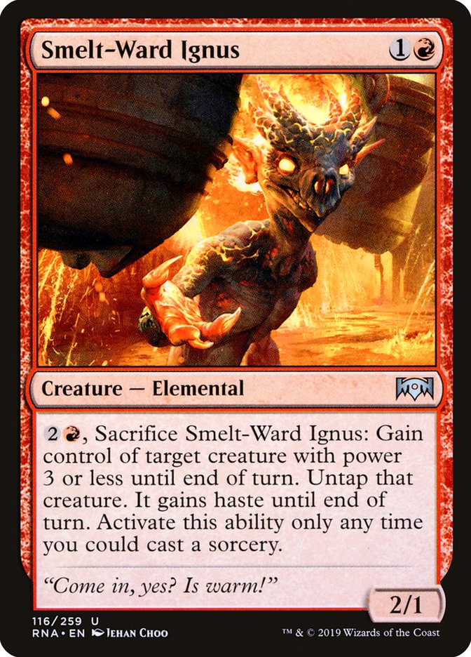 Smelt-Ward Ignus 116 (Ravnica Allegiance)  | Good Games Adelaide SA