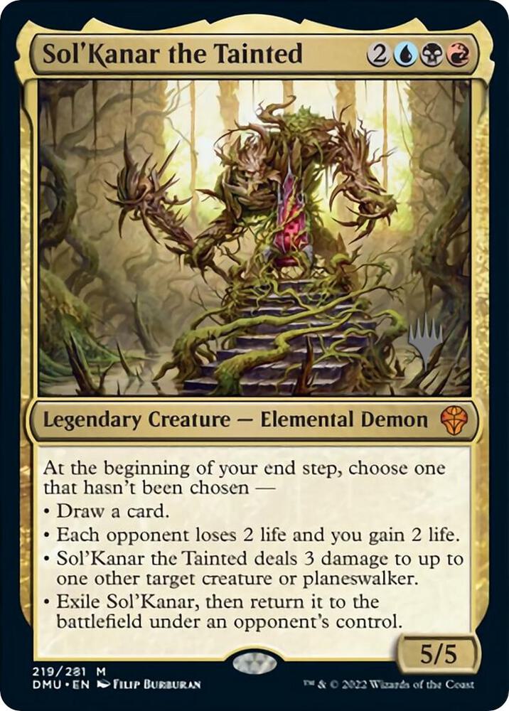 SolKanar the Tainted 219 (Promo Pack: Dominaria United)  - Foil | Good Games Adelaide SA