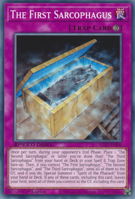 The First Sarcophagus [SGX3-ENI06] Common | Good Games Adelaide SA