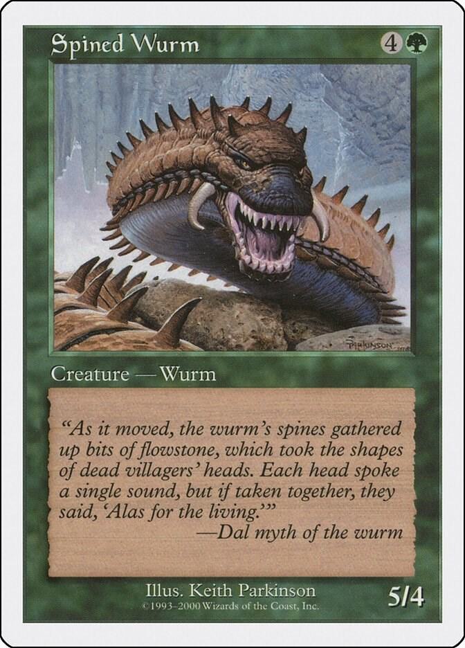 Spined Wurm  (Media Promos)  | Good Games Adelaide SA