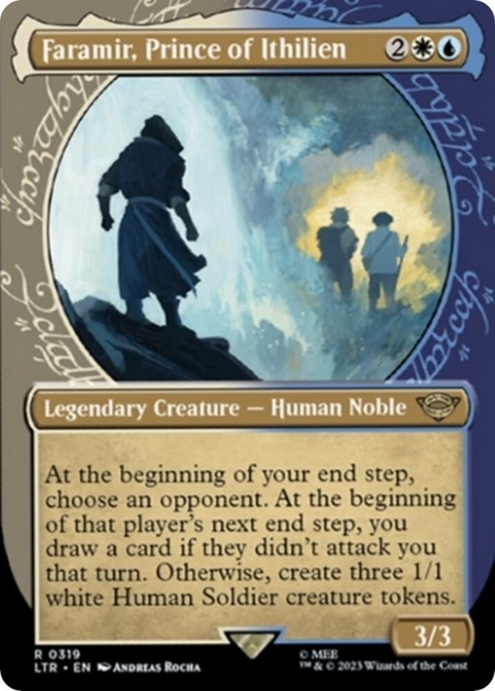Faramir, Prince of Ithilien 319 (Universes Beyond: The Lord of the Rings: Tales of Middle-earth)  - Showcase Foil | Good Games Adelaide SA