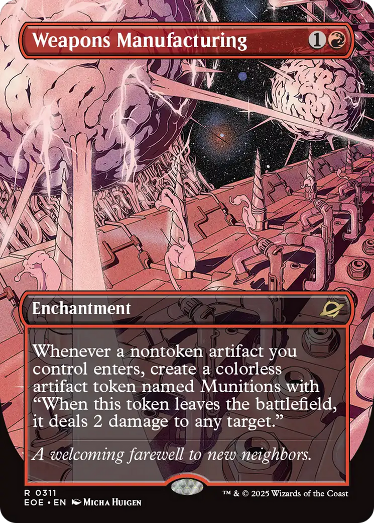 Weapons Manufacturing (Borderless) [Edge of Eternities] | Good Games Adelaide SA