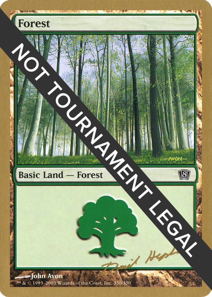Forest 350 2003 Dave Humpherys 8ED dh350/142 (World Championship Decks)  | Good Games Adelaide SA