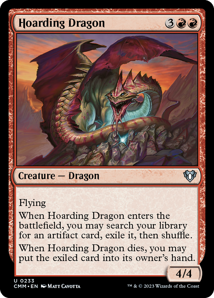 Hoarding Dragon [Commander Masters] | Good Games Adelaide SA