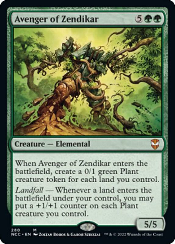 Avenger of Zendikar 280 (Commander: Streets of New Capenna)  | Good Games Adelaide SA