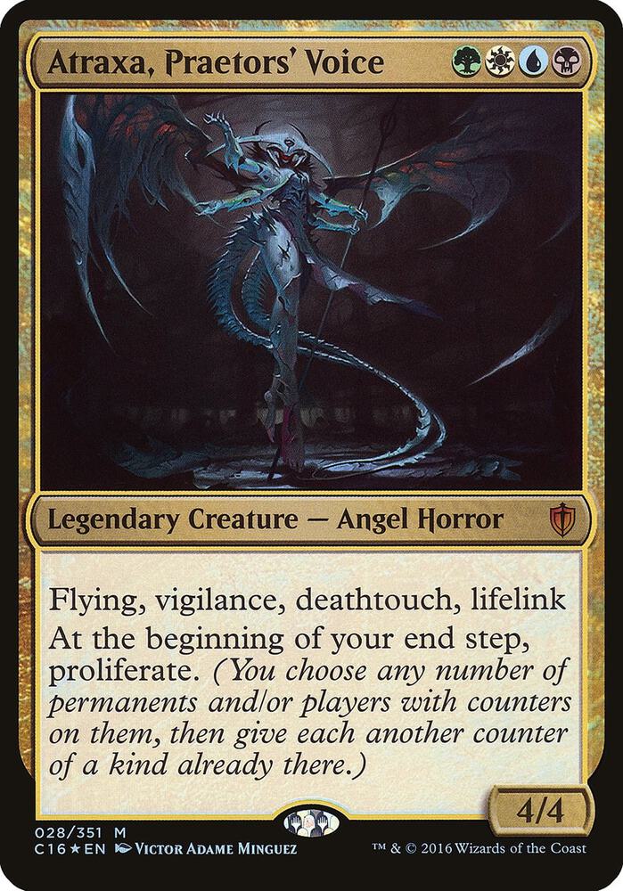 Atraxa, Praetors' Voice 28 (Oversize Cards)  - Foil | Good Games Adelaide SA