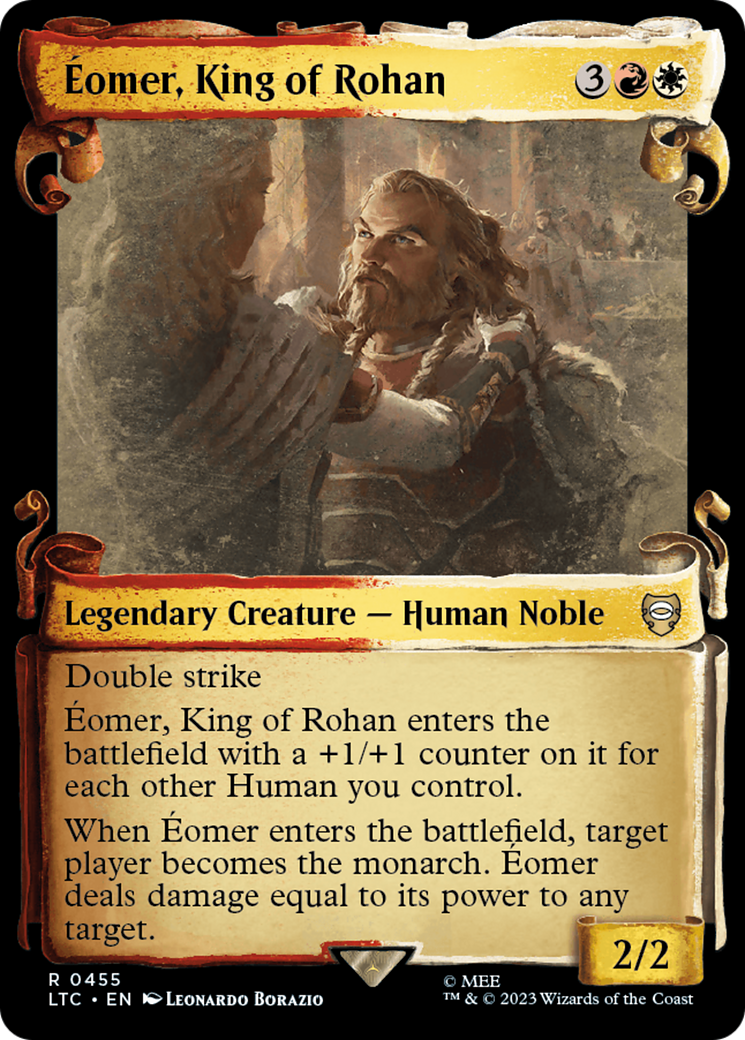 Eomer, King of Rohan [The Lord of the Rings: Tales of Middle-Earth Commander Showcase Scrolls] | Good Games Adelaide SA
