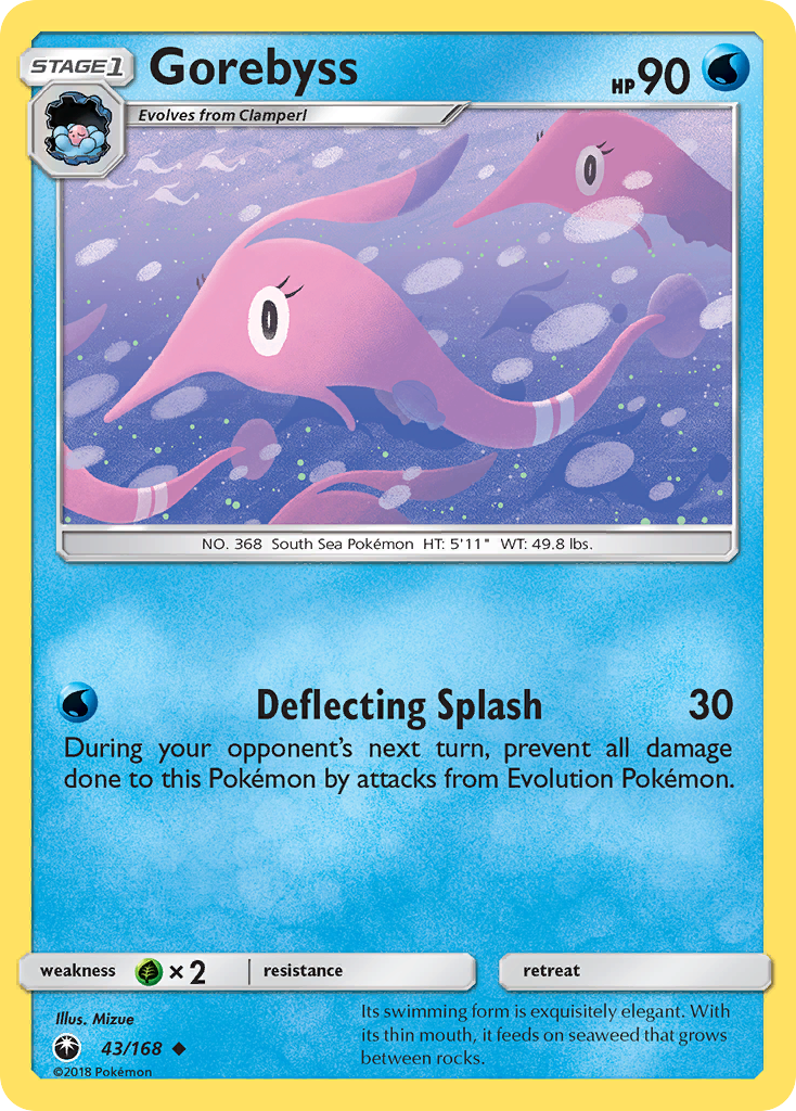 Gorebyss (43/168) [Sun & Moon: Celestial Storm] | Good Games Adelaide SA