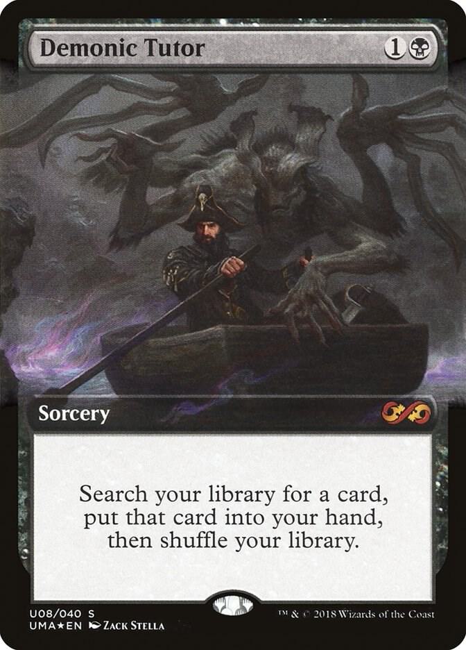 Demonic Tutor U08 (Ultimate Masters: Box Toppers)  - Foil | Good Games Adelaide SA