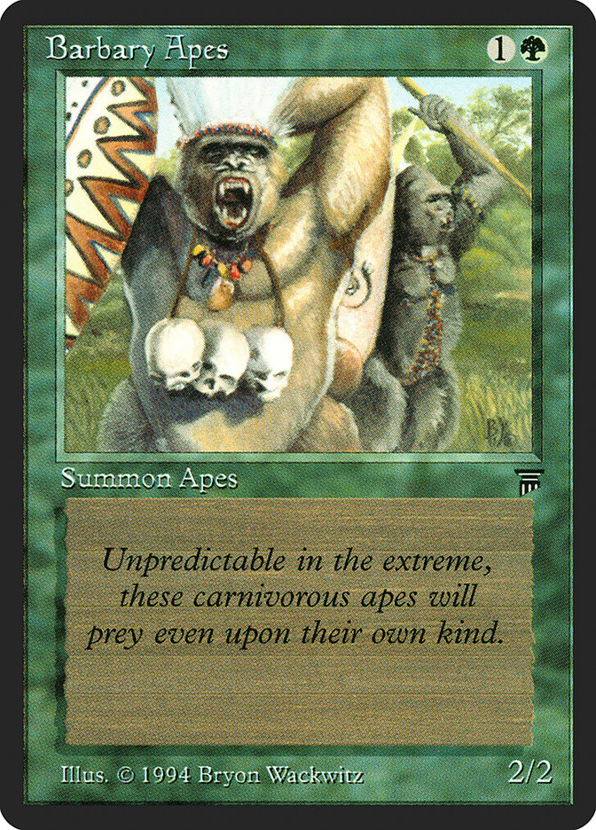 Barbary Apes  (Legends)  | Good Games Adelaide SA