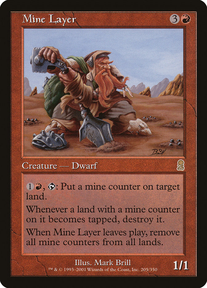 Mine Layer 205 (Odyssey)  - Foil | Good Games Adelaide SA