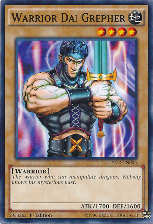 Warrior Dai Grepher [YS14-EN006] Common | Good Games Adelaide SA