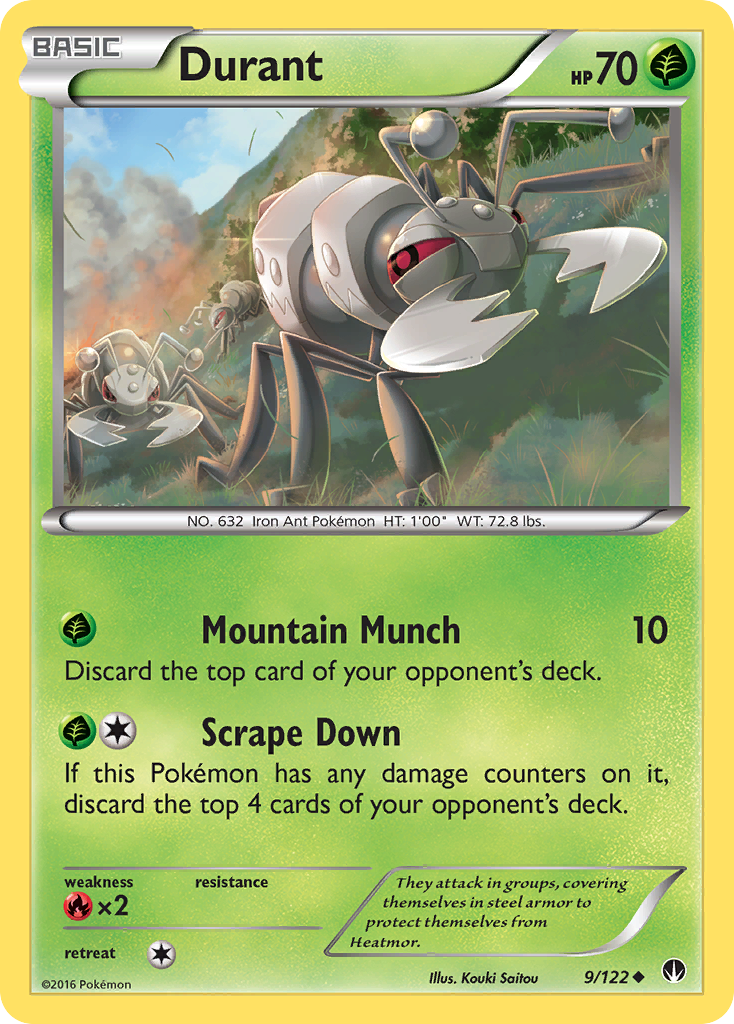 Durant (9/122) [XY: BREAKpoint] | Good Games Adelaide SA