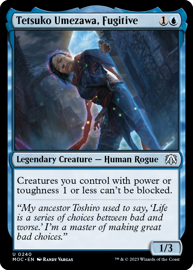 Tetsuko Umezawa, Fugitive [March of the Machine Commander] | Good Games Adelaide SA