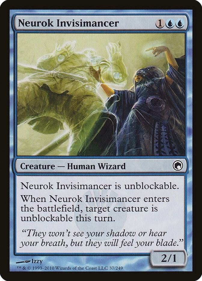 Neurok Invisimancer 37 (Scars of Mirrodin)  - Foil | Good Games Adelaide SA