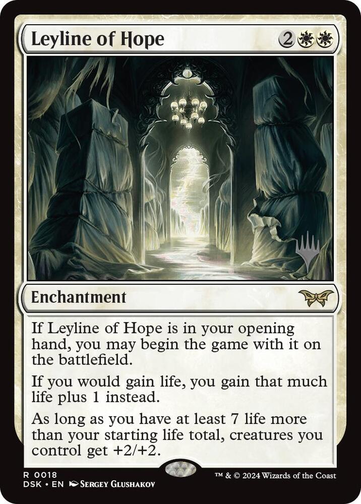 Leyline of Hope 18 (Promo Pack: Duskmourn: House of Horror)  | Good Games Adelaide SA