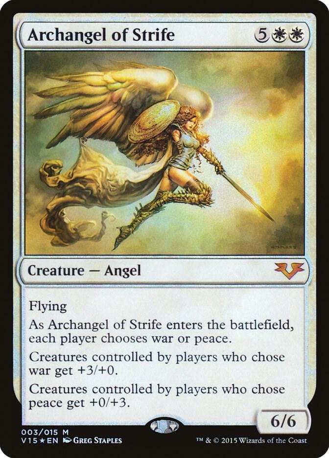 Archangel of Strife 3 (From the Vault: Angels)  - Foil | Good Games Adelaide SA