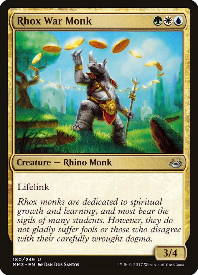 Rhox War Monk 180 (Modern Masters 2017)  | Good Games Adelaide SA
