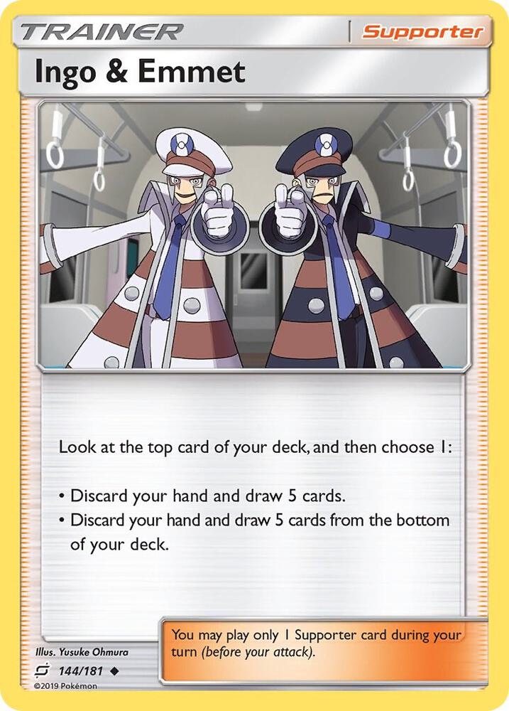 Ingo and Emmet 144/181 (SM - Team Up)  | Good Games Adelaide SA