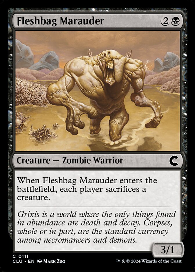 Fleshbag Marauder 111 (Ravnica: Clue Edition)  | Good Games Adelaide SA