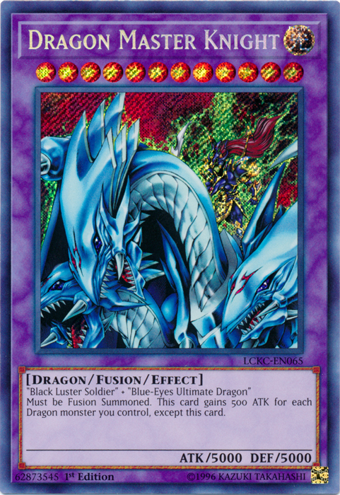 Dragon Master Knight [LCKC-EN065] Secret Rare | Good Games Adelaide SA