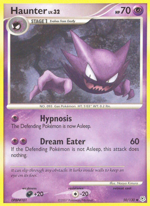 Haunter (50/130) [Diamond & Pearl: Base Set] | Good Games Adelaide SA