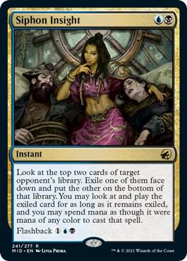 Siphon Insight 241 (Innistrad: Midnight Hunt)  | Good Games Adelaide SA