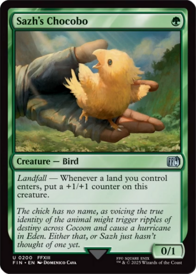 Sazh's Chocobo [FINAL FANTASY] | Good Games Adelaide SA