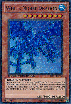 White Night Dragon [DT04-EN010] Super Rare | Good Games Adelaide SA