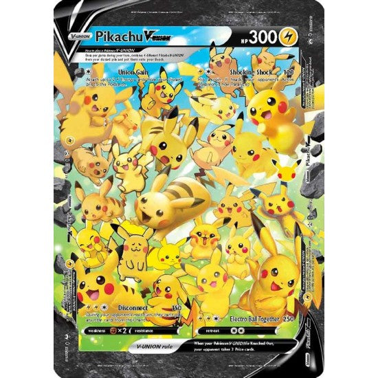 Pikachu V-UNION (Jumbo Card) [Sword & Shield: Black Star Promos] | Good Games Adelaide SA