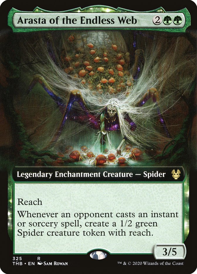 Arasta of the Endless Web (Extended Art) [Theros Beyond Death] | Good Games Adelaide SA