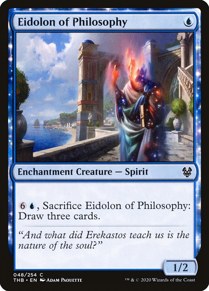 Eidolon of Philosophy 48 (Theros Beyond Death)  - Foil | Good Games Adelaide SA