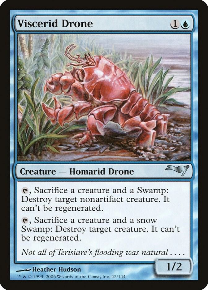Viscerid Drone 42 (Coldsnap Theme Deck Reprints)  | Good Games Adelaide SA