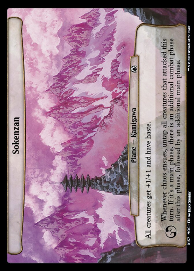 Sokenzan 157 (Planechase: March of the Machine)  | Good Games Adelaide SA