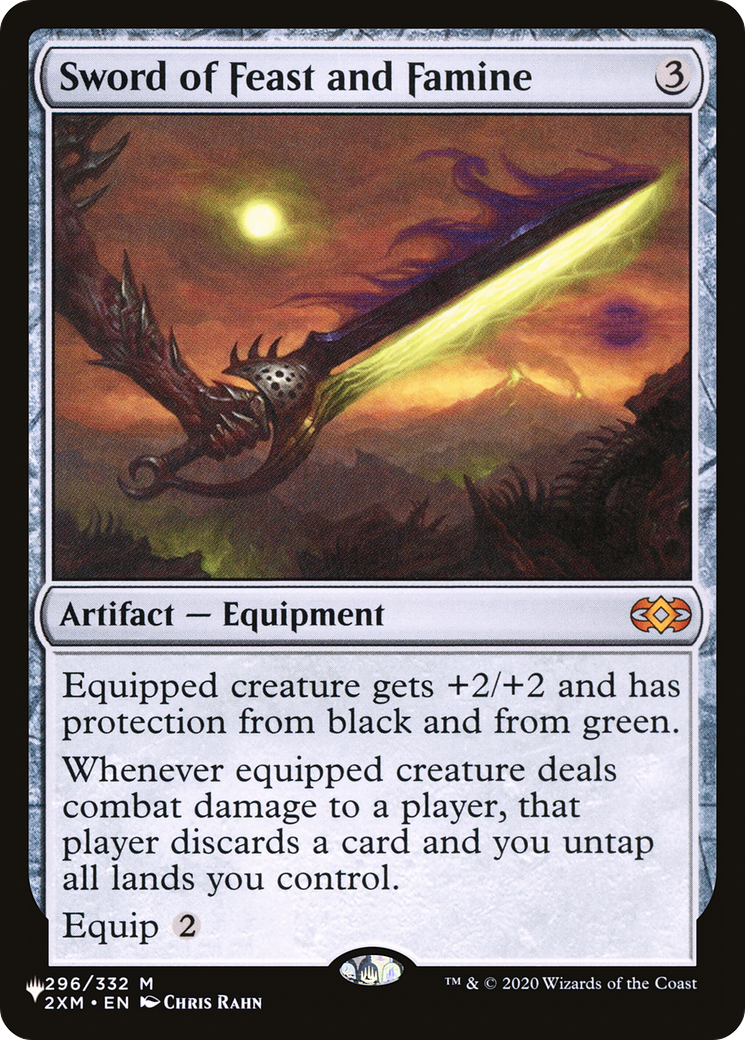 Sword of Feast and Famine [The List] | Good Games Adelaide SA