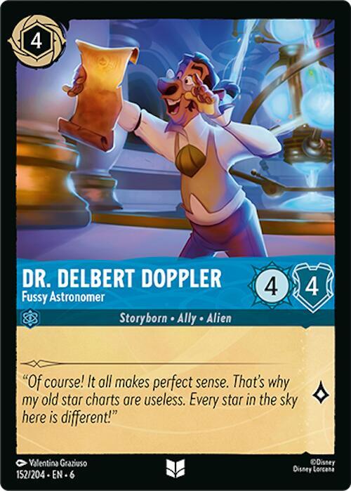 Dr Delbert Doppler Fussy Astronomer 152/204 (Azurite Sea)  - Cold Foil | Good Games Adelaide SA