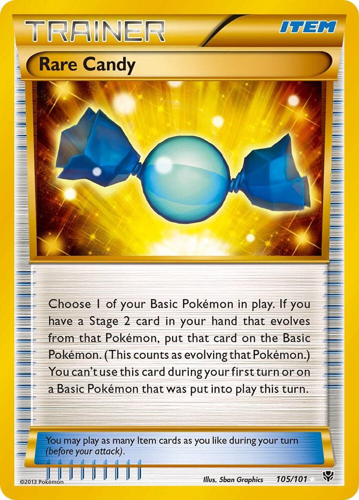 Rare Candy 105 Secret Rare 105/101 (Plasma Blast)  - Holofoil | Good Games Adelaide SA