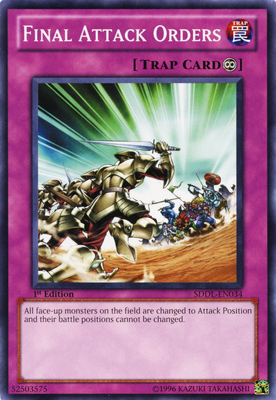 Final Attack Orders [SDDL-EN034] Common | Good Games Adelaide SA