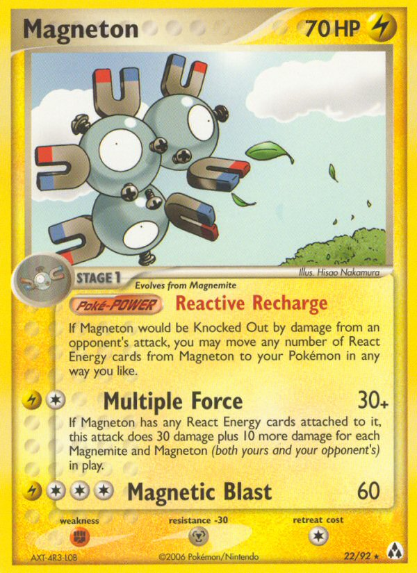 Magneton (22/92) [EX: Legend Maker] | Good Games Adelaide SA