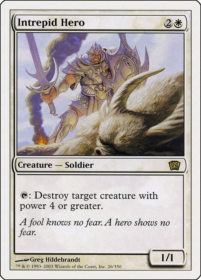 Intrepid Hero 26 (8th Edition)  - Foil | Good Games Adelaide SA